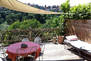 Location de vacances pour 6 personnes, avec terrasse et piscine à Biot