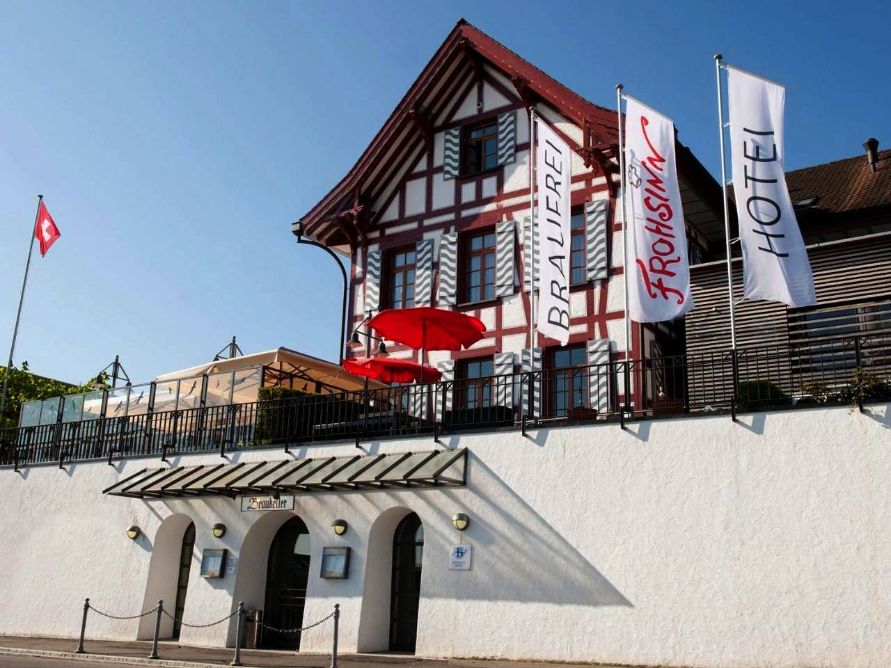Hotel Brauerei Frohsinn in Arbon, Obersee (Bodensee)