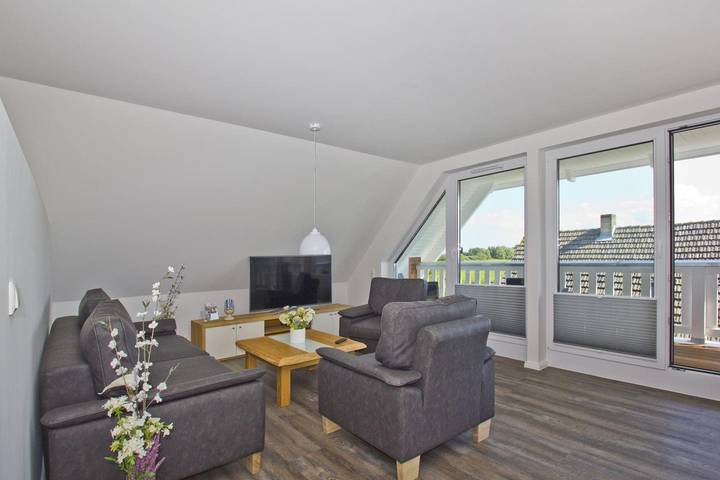 Ferienwohnung für 4 Personen, mit Balkon und Ausblick in Groß Zicker - 3