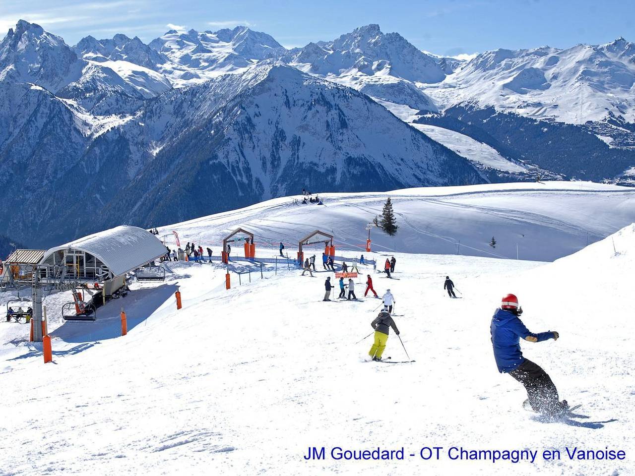 Chalet la Rossa Champagny - Chalet triplex 10 piezas para 15 personas in Champagny-en-Vanoise, Parque Nacional de Vanoise