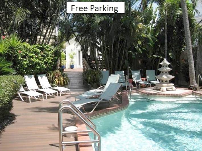 Hotel voor 2 personen, met tuin en zwembad in Key West