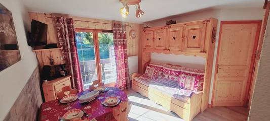 Chalet pour 5 personnes, avec balcon dans Les Deux Alpes