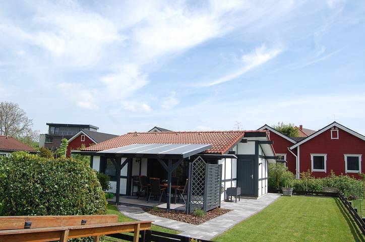 Ferienhaus für 4 Personen, mit Garten in Hollern-Twielenfleth