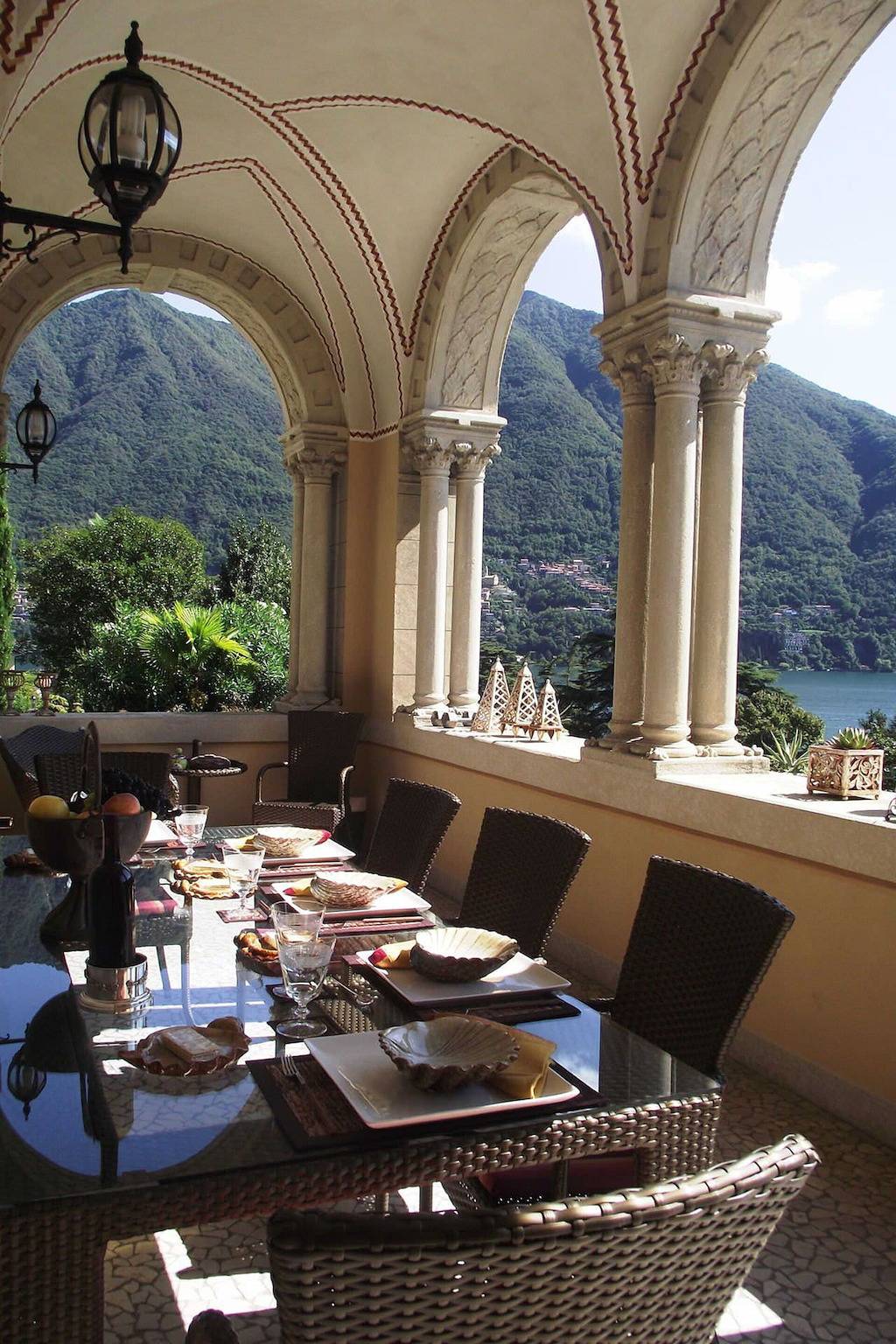 Ferienhaus für 6 Personen mit Seeblick in Laglio, Comer See