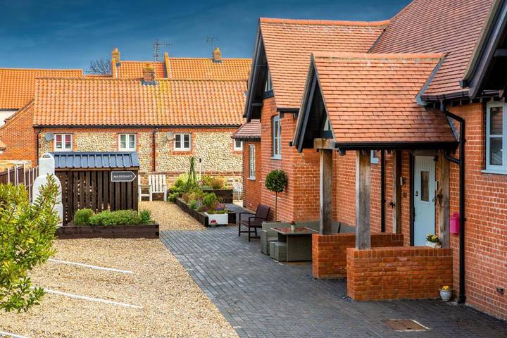 B&b for 2 people, with terrace and garden in North Norfolk