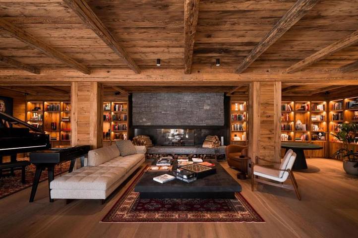 Chalet per 12 persone, con Balcone e Terrazza nonché Piscina e Sauna a Madonna di Campiglio