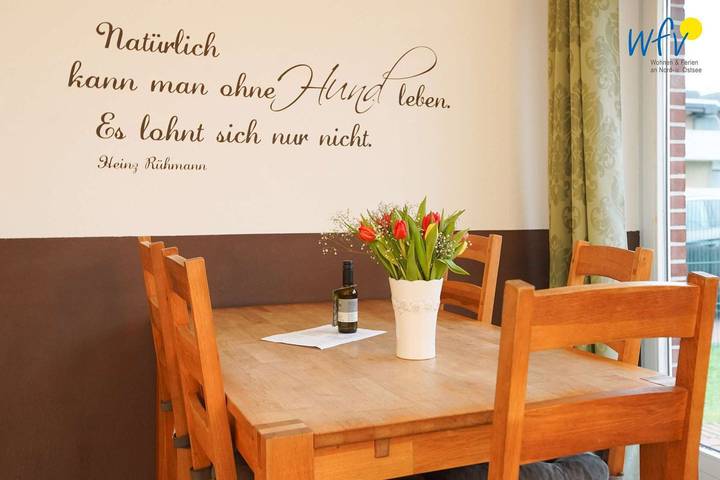 Ferienhaus für 4 Personen, mit Terrasse und Ausblick sowie Garten, mit Haustier auf Borkum - 4