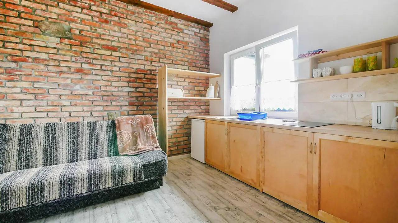 Ganze Ferienwohnung, Ferienwohnung für 3 Personen (29 m²) in Rusinowo in Rusinowo, Powiat Sławieński