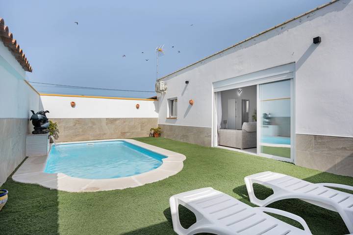 Casa rural para 4 personas, Se admiten mascotas en Chiclana de la Frontera