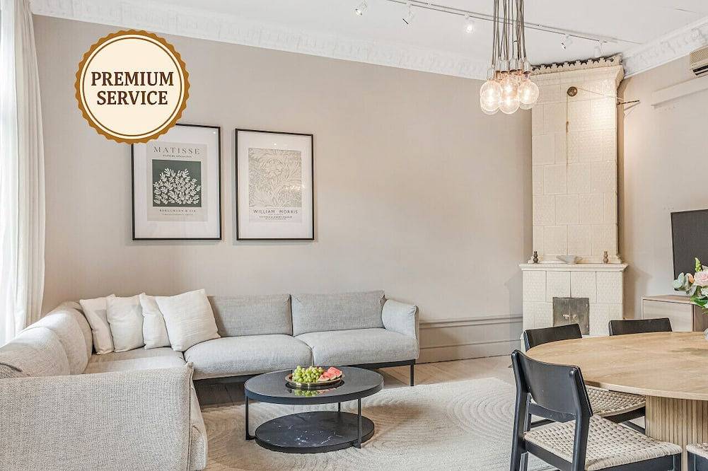 Appartement entier, Lägenhet med fantastiskt läge in Östermalms stadsdelsområde, Stockholm