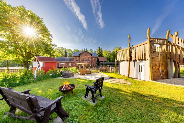 Ferienhaus für 6 Personen, mit Sauna und Garten sowie Terrasse, mit Haustier in der Oberlausitz - 3