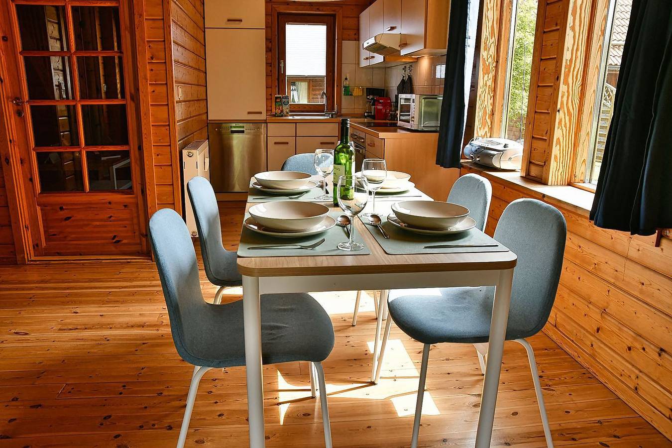 Ferienhaus in der Ferienanlage Blauvogel Nähe des Waldseebades in Hasselfelde, Harzvorland