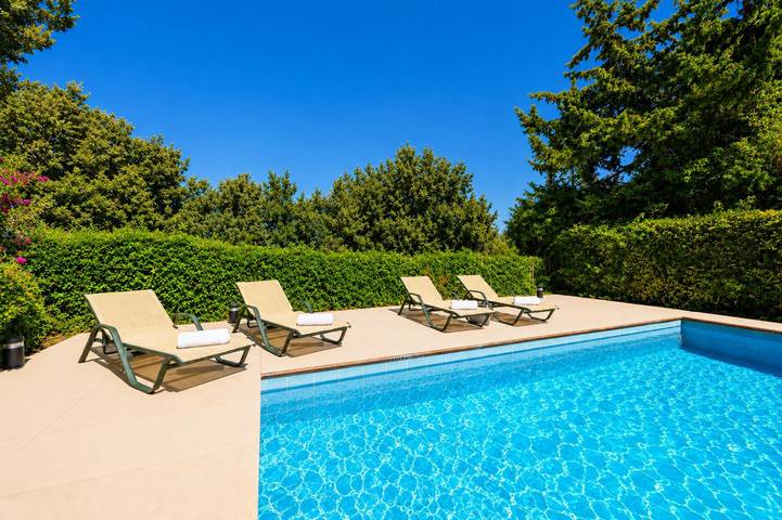 Villa für 6 Personen mit Balkon in Prines, Nikiforos Fokas