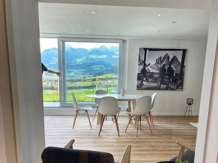 Hütte für 4 Personen, mit Garten und Ausblick sowie Terrasse in Ofterschwang - 3