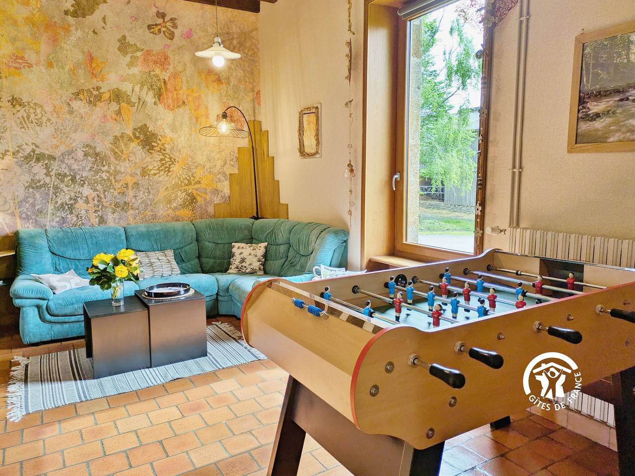 Charmantes Ferienhaus auf dem Land mit Angelteich, großem Garten, Kamin und Wlan in Brecé, Mayenne