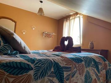 Chambre d’hôte pour 2 personnes, avec terrasse à Auménancourt