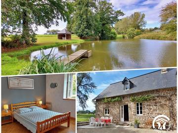 Gîte pour 8 personnes, avec jardin et terrasse à Saint-Mars-sur-Colmont
