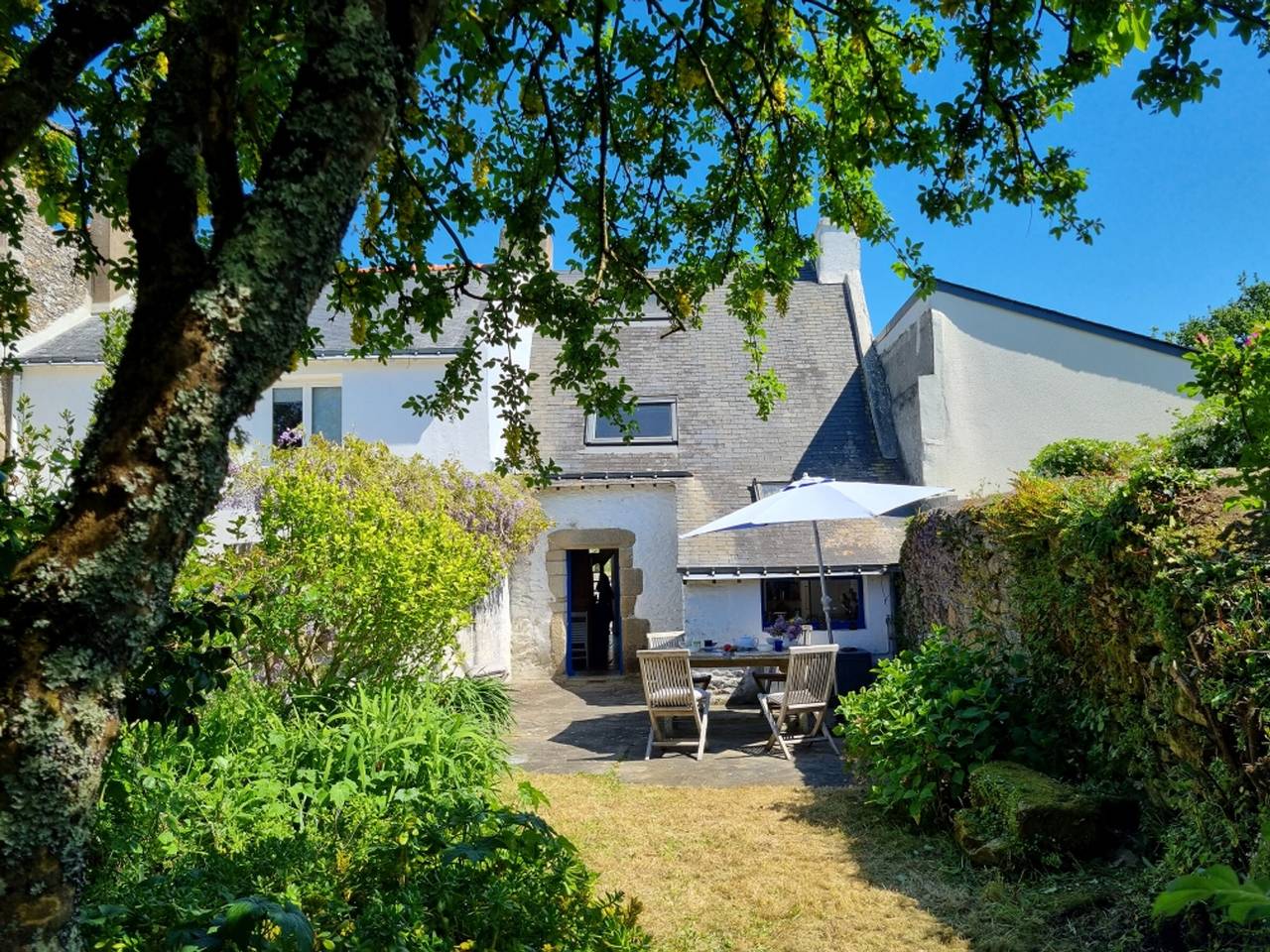 Maison de pêcheur au calme, 4 pers, proche plage, jardin, Wifi in Saint-Gildas-de-Rhuys, Côte des Mégalithes