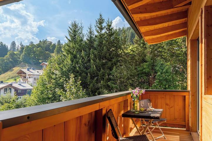 Vakantieappartement voor 6 personen, met balkon in Hinterglemm