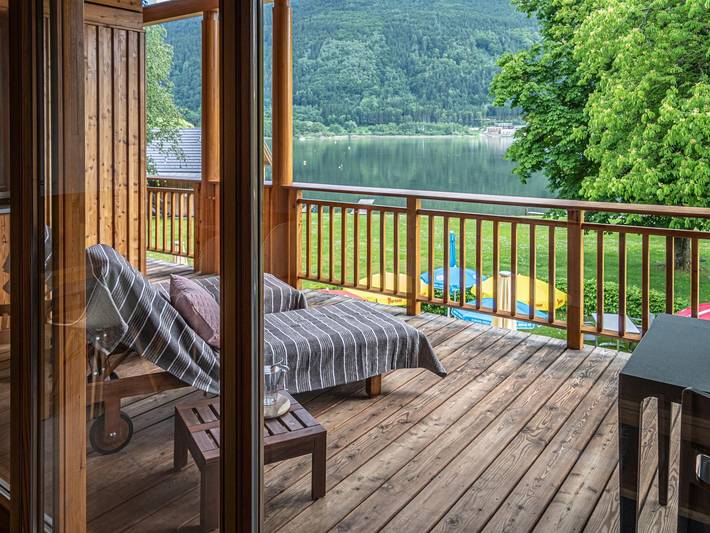 Ferienwohnung für 4 Personen, mit Balkon und Garten sowie Seeblick am Ossiacher See - 4