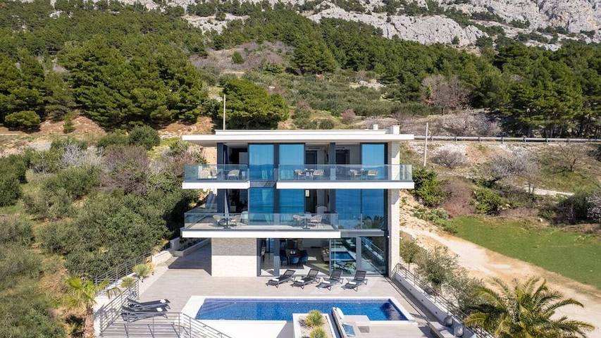 Villa für 12 Personen, mit Haustier in Brela