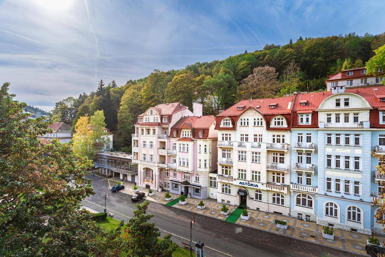 Hotel Astoria in Jáchymov, Monts Métallifères (République tchèque)
