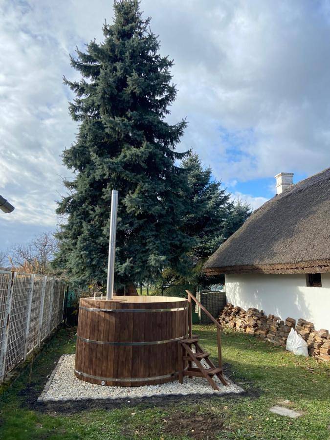 Nádfedeles Házikó in Balatonkeresztur, Plattensee Südufer