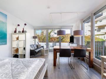 Ferienwohnung für 2 Personen, mit Sauna und Balkon sowie Seeblick in Grömitz