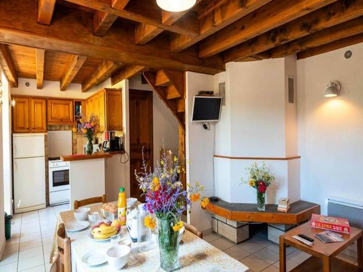 Gîte pour 5 personnes, avec balcon, adapté aux familles à Les Bondons