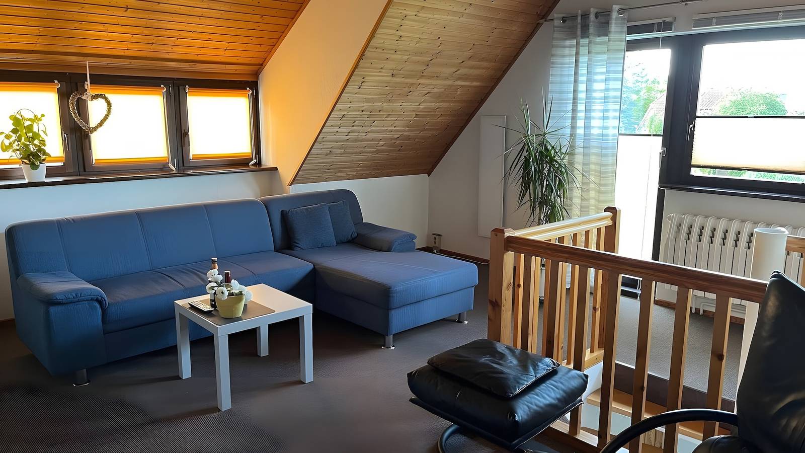 Apartamento entero, Apartamento 'Brunk' con terraza privada y Wi-Fi in Altefähr, Alrededores de Stralsund