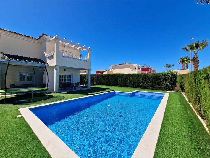 Chalet para 4 personas, con vistas además de piscina y jardín, Se admiten mascotas en Campo de Cartagena - 2