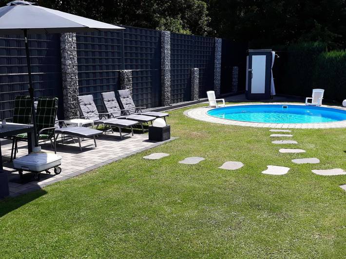 Ferienwohnung für 4 Personen, mit Terrasse und Garten sowie Pool in Mähren