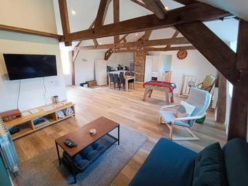 Gîte pour 6 personnes, avec jardin, adapté aux familles dans Saint-Jans-Cappel