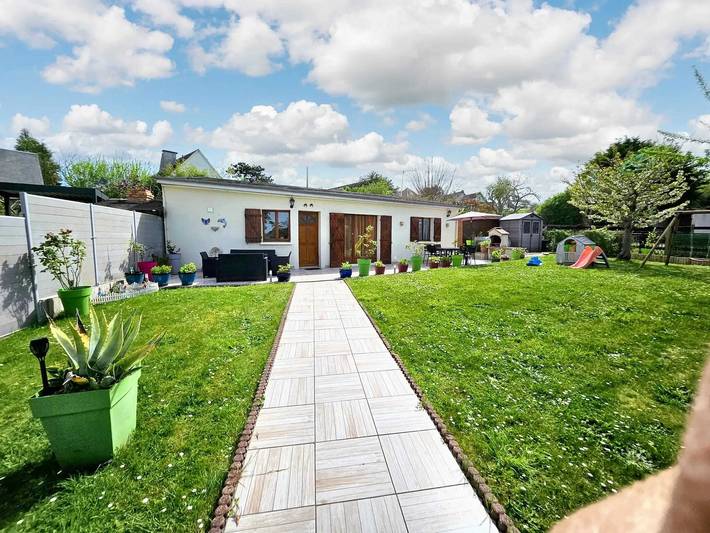 Maison de vacances pour 4 personnes, avec jardin