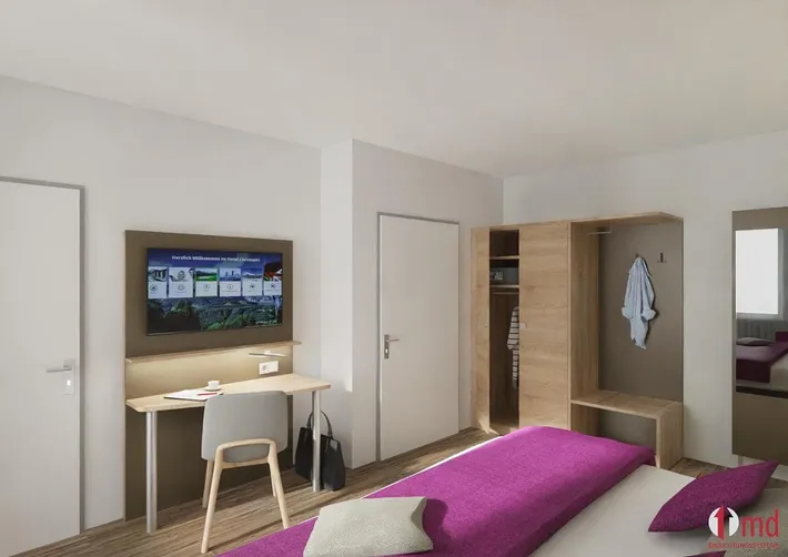 Apartmenthotel für 4 Personen, mit Sauna und Ausblick - 1