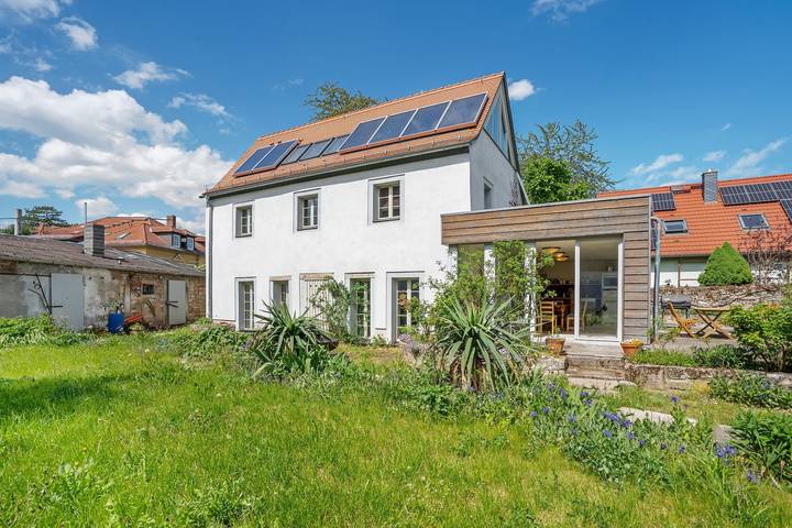 Ferienhaus für 7 Personen, mit Garten in Prohlis