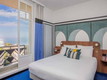 Hôtel pour 2 personnes, avec terrasse, animaux acceptés dans Casino de Biarritz