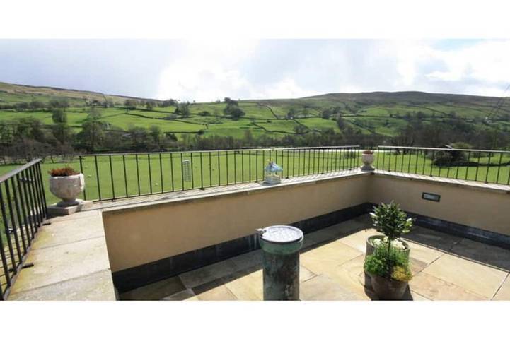 Holiday rental for 2 people, with balcony and garden in North Yorkshire