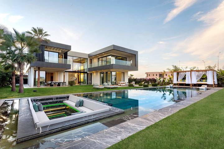 Villa für 10 Personen, mit Garten und Terrasse in Marrakesch