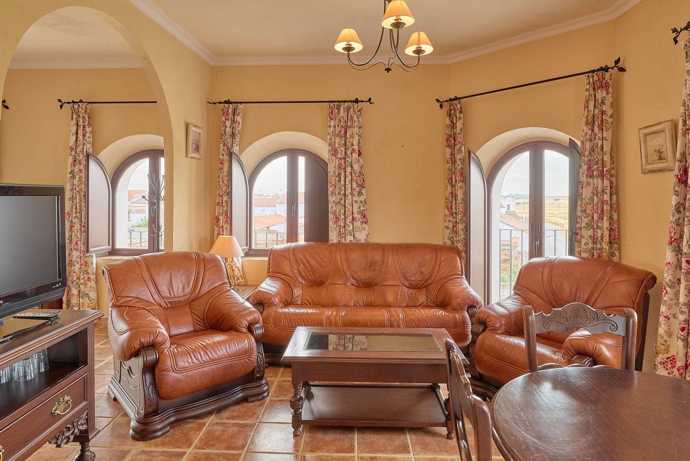 Appartement entier, Appartement 'Alheli' avec balcon, Wi-Fi et climatisation in Valsequillo, Province de Córdoba