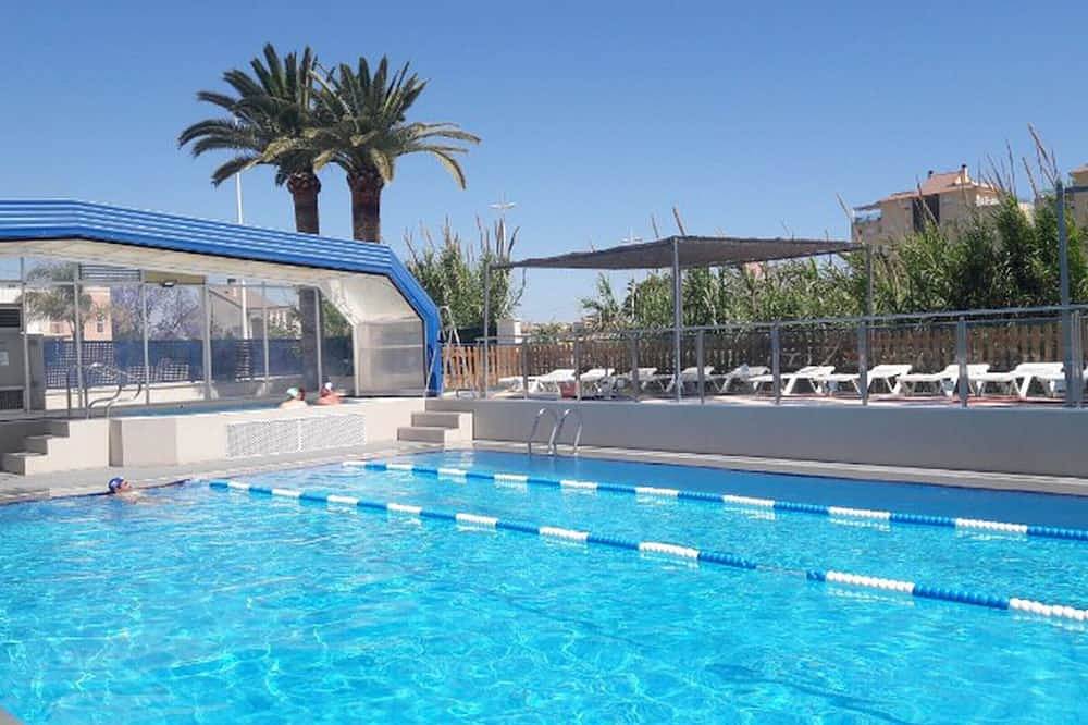 Familien-Bungalow mit Terrasse, 2 Schlafzimmer in Gandia, Costa de Valencia