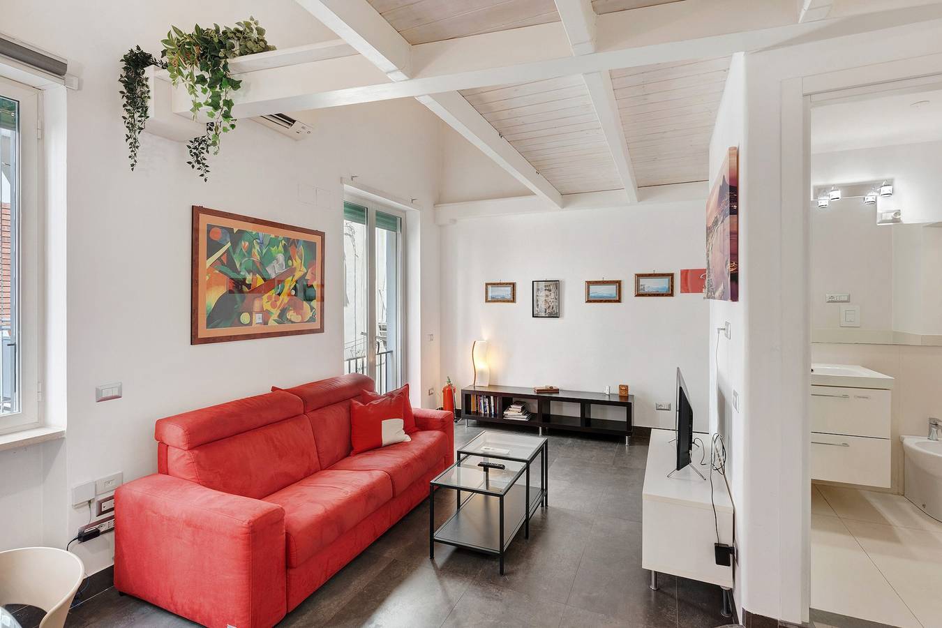 Maison de vacances « The Pepper in Pizzofalcone » avec balcon, Wi-Fi et climatisation in Naples, Province de Naples
