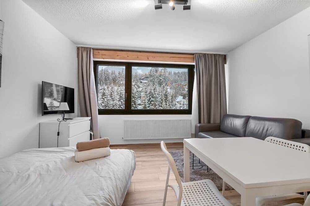 Ganze Wohnung, Continental 309 · Joli Studio Cosy Centré et Proche des Télécabines in Crans-Montana, Sion - Sierre & Umgebung