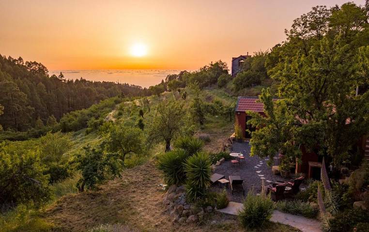 Casa rural para 2 personas, con piscina además de vistas y jardín en Garafía - 4