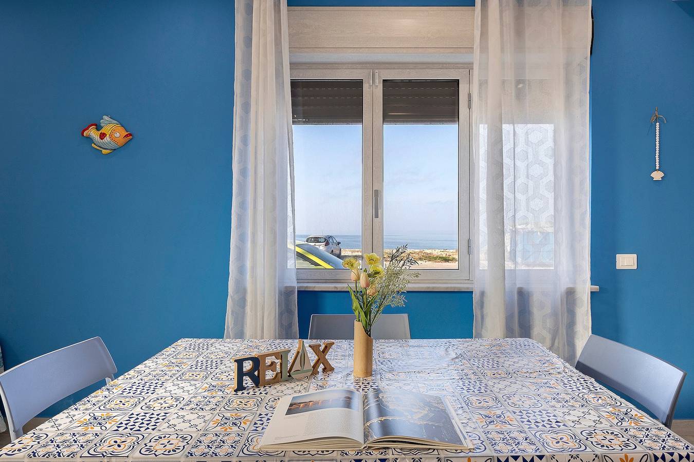 Apartamento entero, Apartamento 'Lido Azzurro Sea Mare' con vistas al mar, Wi-Fi y aire acondicionado in Villagrazia di Carini, Carini