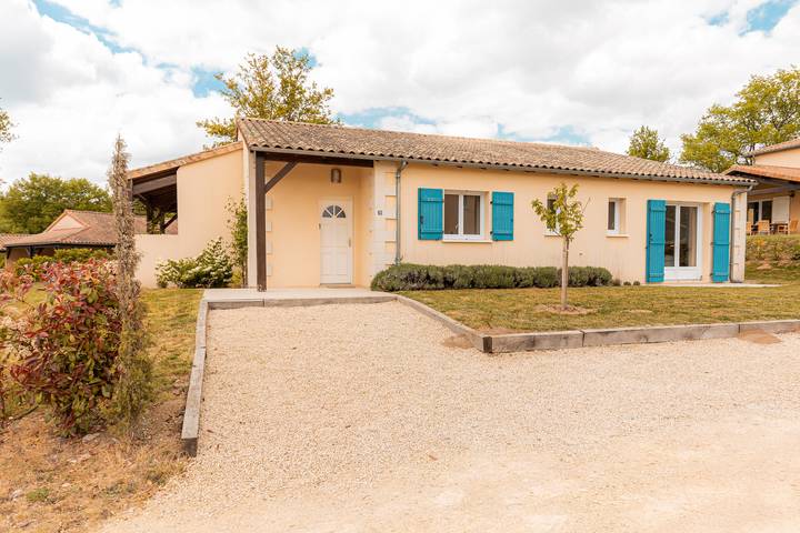 Maison de vacances pour 6 personnes, avec jardin à Vasles