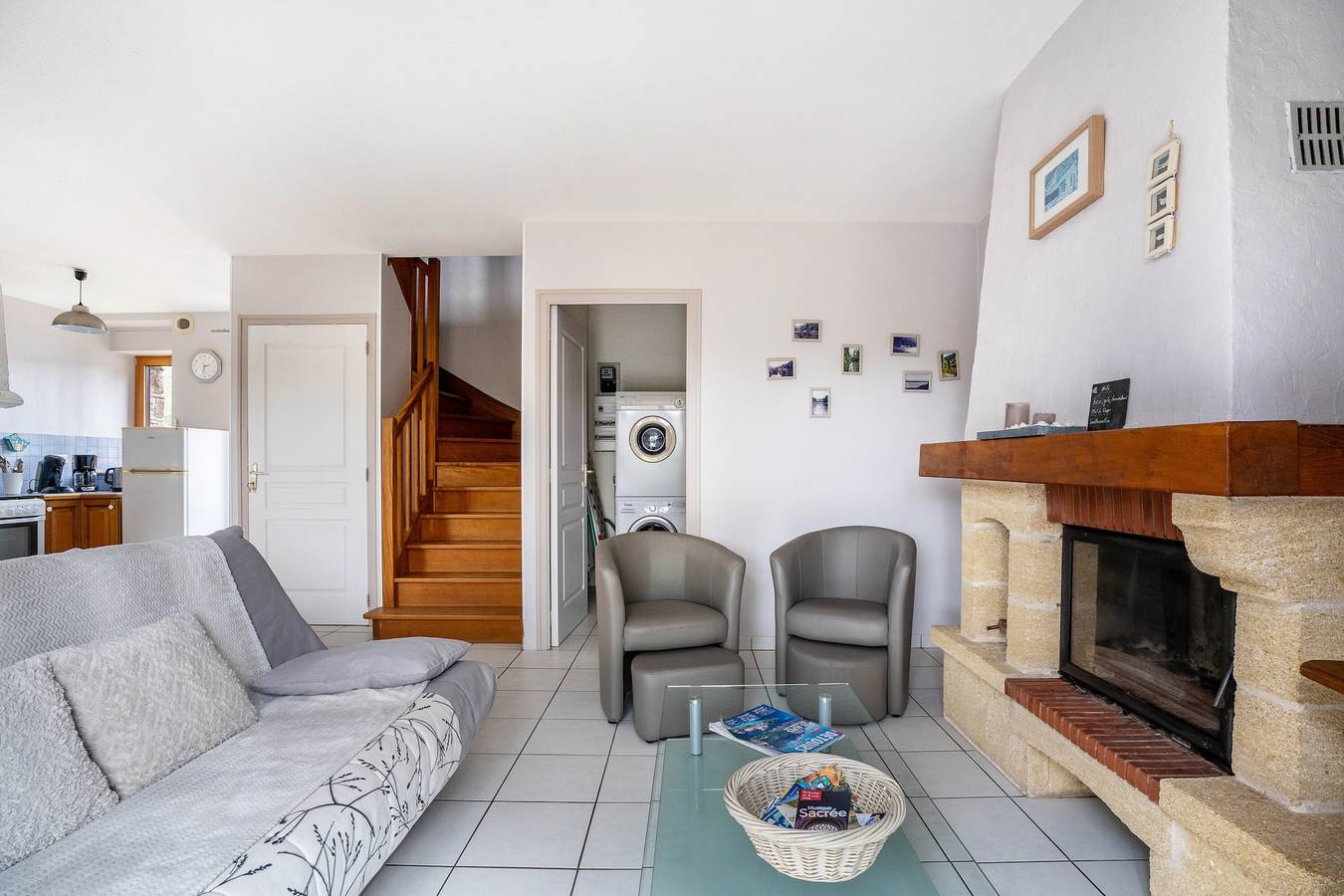 Ferienhaus 'Gite Palombe' mit privater Terrasse, Garten und Wlan in Lanvallay, Dinan und Umgebung