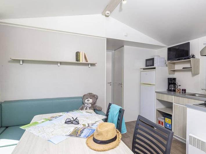 Mobil home pour 4 personnes, avec piscine et bassin pour enfant à Rochefort-en-Terre - 4