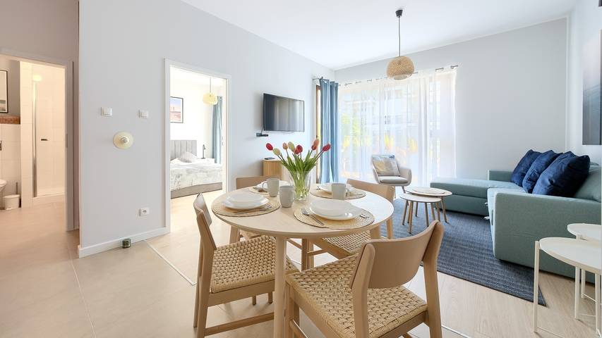 Ferienwohnung für 4 Personen, mit Balkon in Swinemünde