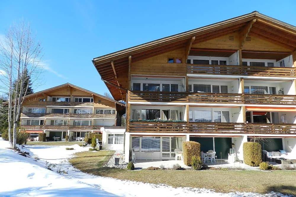 Ganze Wohnung, La Sarine 222 Studio, Dusche oder Bad, Wc 2-Bettwohnung in Gstaad, Saanen